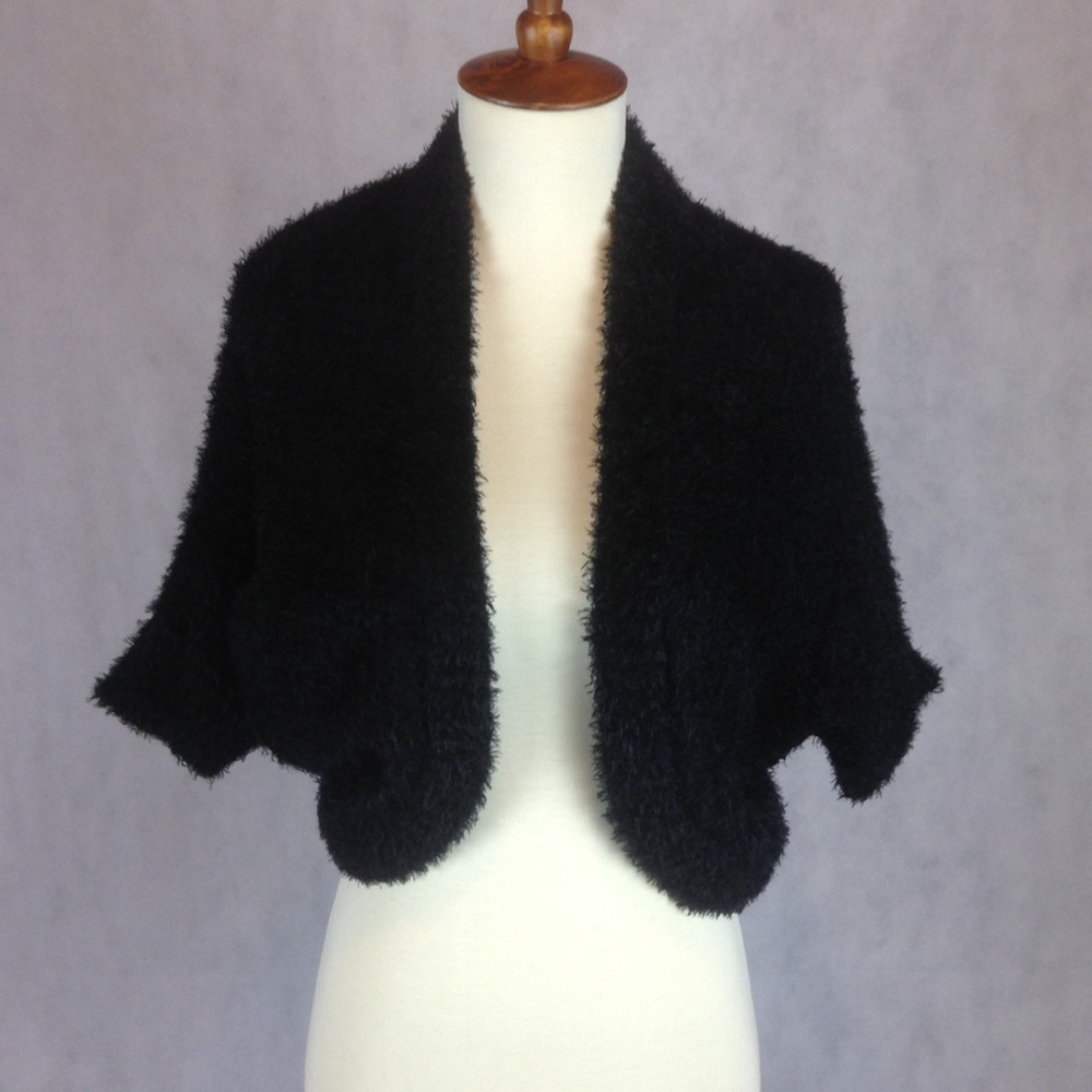 Short Sleeve Dolman Style Cardigan